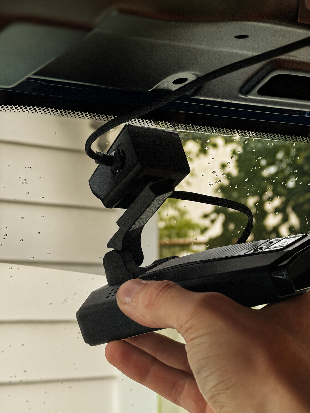 Escort (2019) + Magnetic Radar Detector Mount w/RJ11 Power though mount